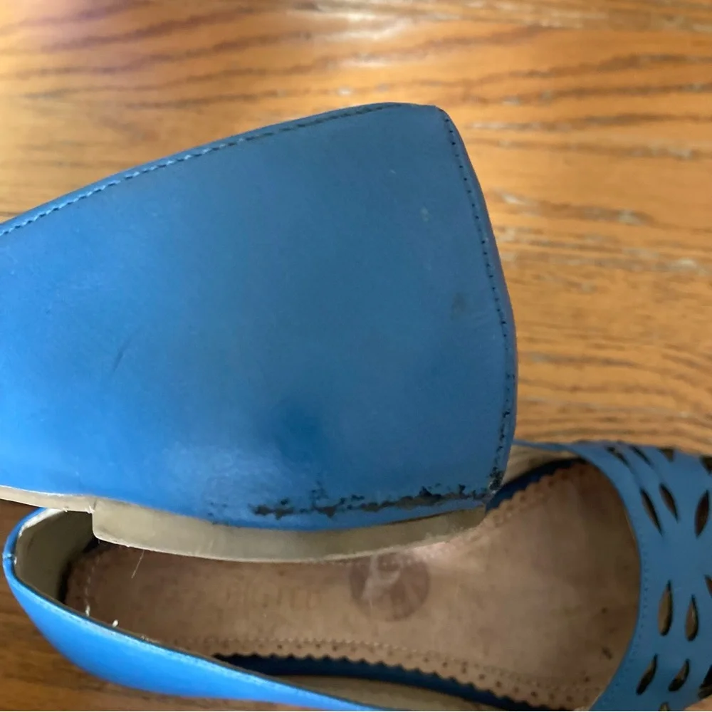 4/$10 - Restricted Laser Cutout Flats - Blue